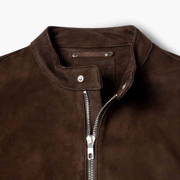 Luxurious Suede Leather Jackets For Men's - Tonybon