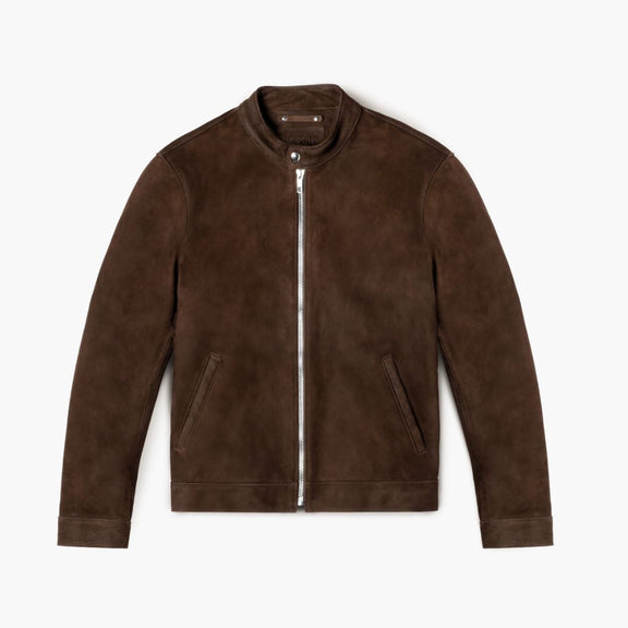 Luxurious Suede Leather Jackets For Men's - Tonybon